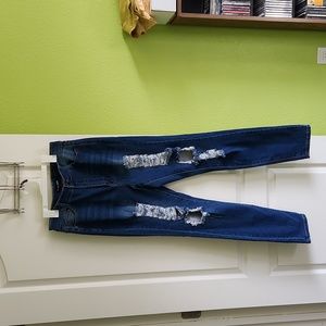 Predistressed sz 13 jeans